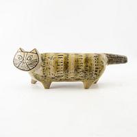 Lisa Larson, figurine of a cat from the series "Stora zoo" Gustavsberg.