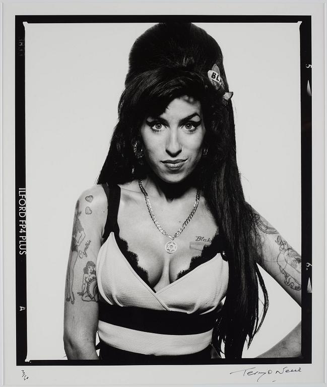 Terry O'Neill, "Amy Winehouse", 2008.