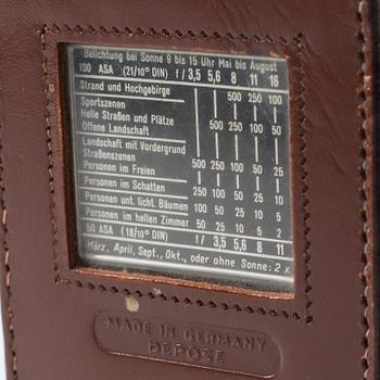 KAMERA med VÄSKA, Rolleiflex. Franke & Heidecke, Braunschweig, Tyskland,