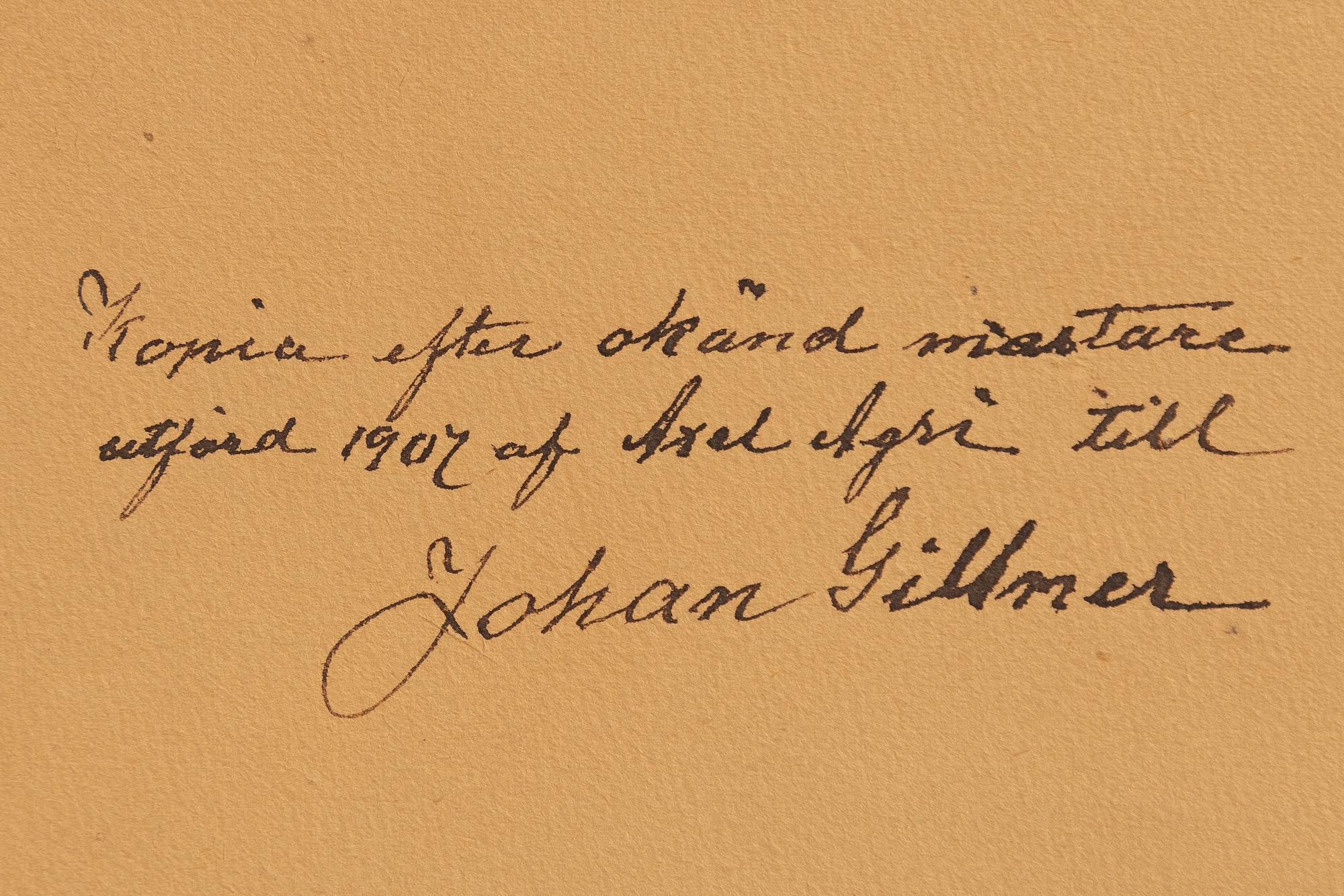 Okänd konstnär, Reading man.