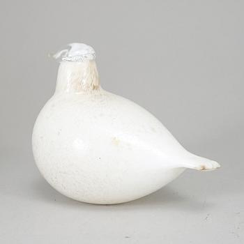 OIVA TOIKKA, glasfågel, "Riekko", Pro Arte, Iittala Nuutajärvi Notsjö, Finland.