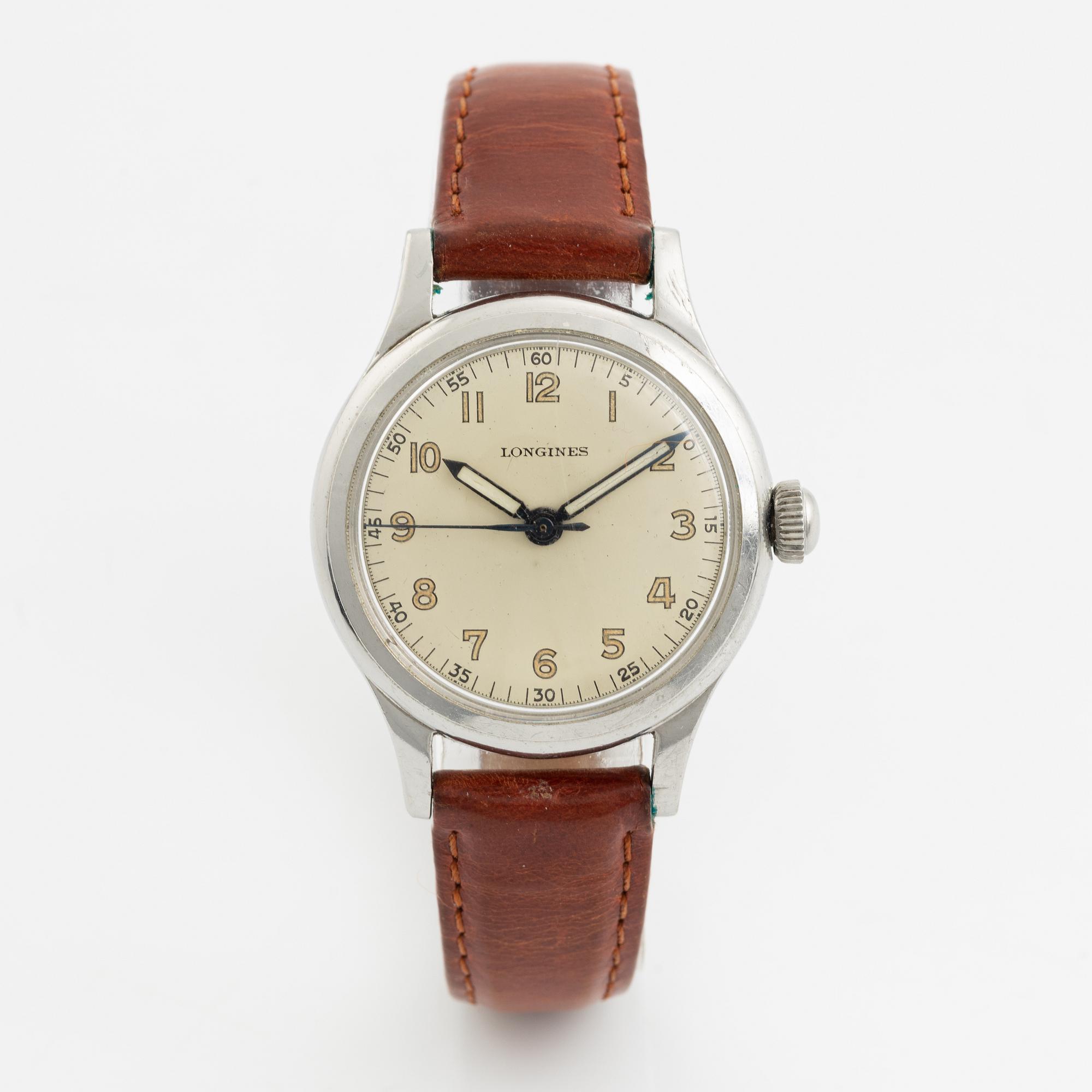 Longines, "Sei Tacche", armbandsur, 33 mm.