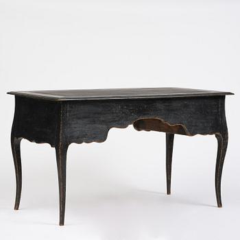 A Swedish rococo desk by L. Bolin (master in Stockholm 1759-1801).