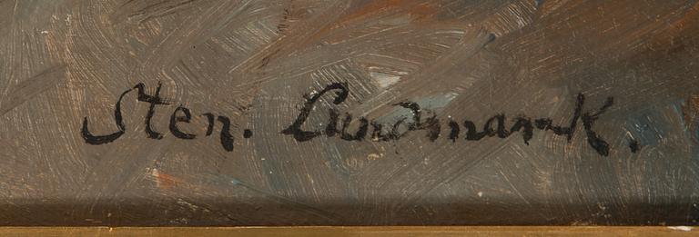 Sten Lundmark, oil on canvas, signed.