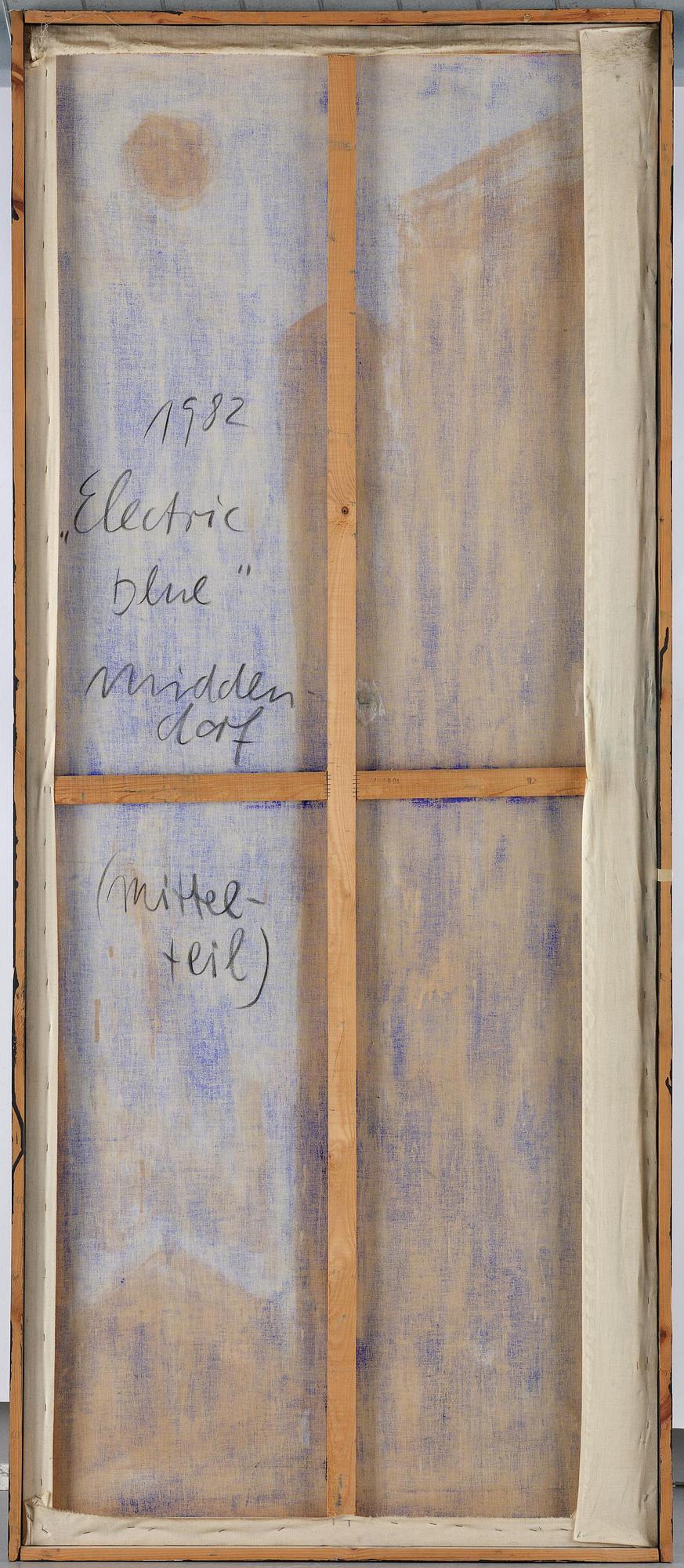 Helmut Middendorf, "Electric Blue".