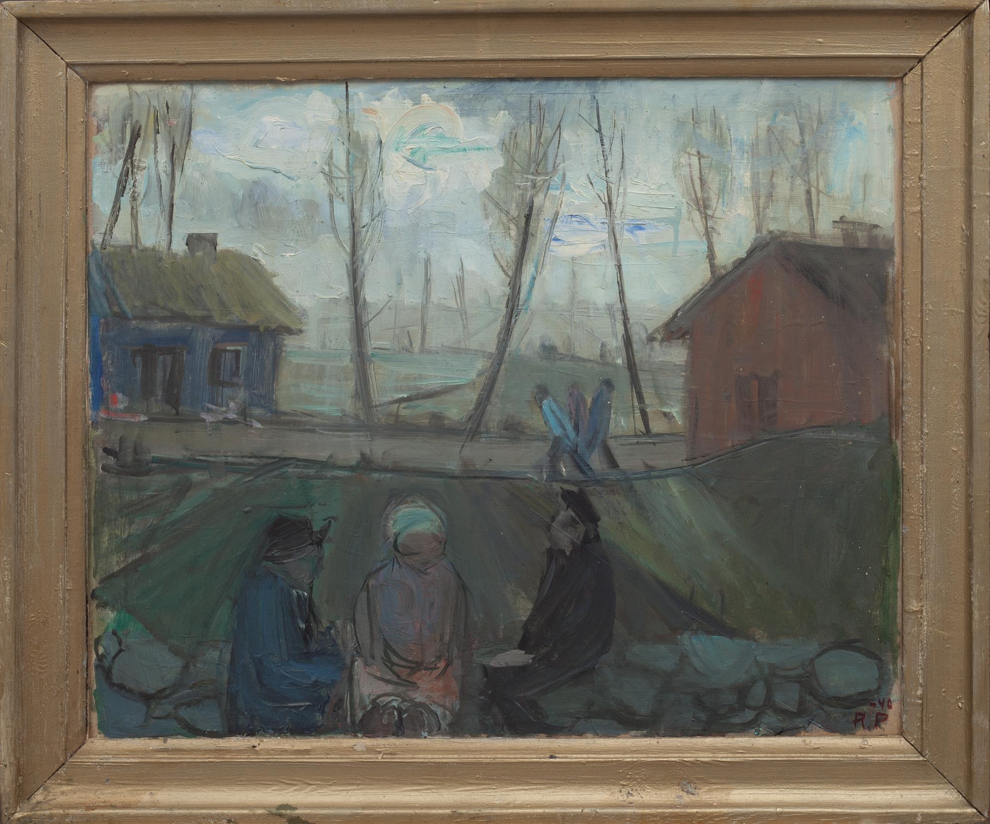 RAGNAR PERSON, olja på duk, monogramsignerad o daterad 1940.