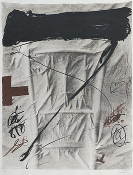 488. Antoni Tàpies, COMPOSITION.