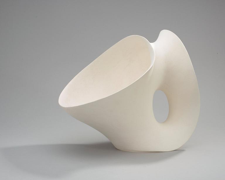 An Eva Hild stoneware sculpture, 'Interruption', 2002.