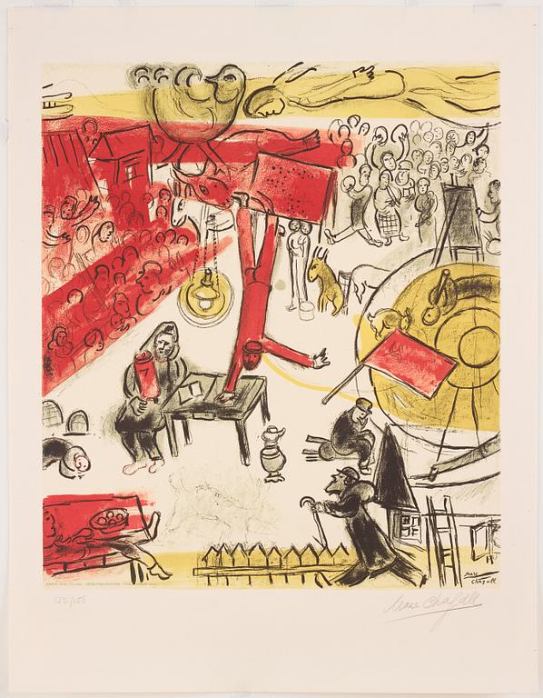 Marc Chagall Efter, "La révolution".