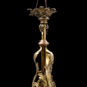 Ceiling lamp, late 20th century.