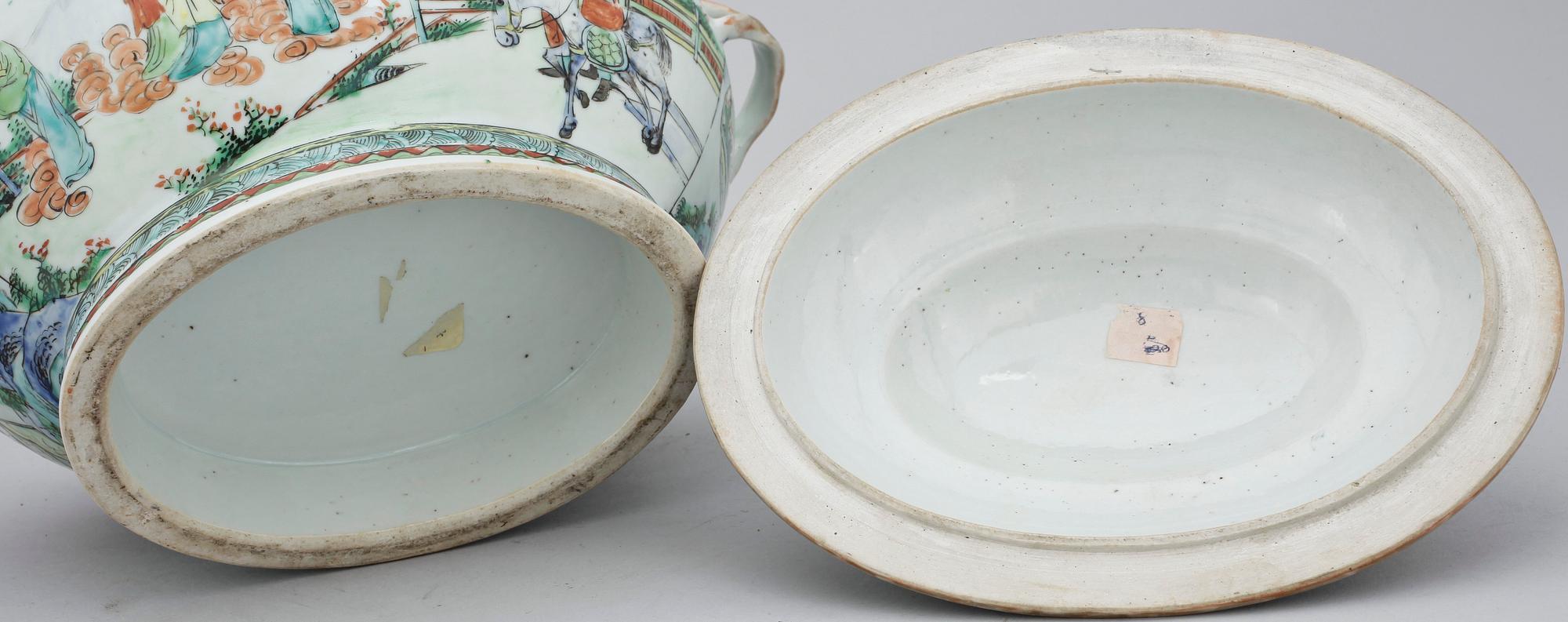 TERRIN, porslin, Kina tidigt 1900-tal.