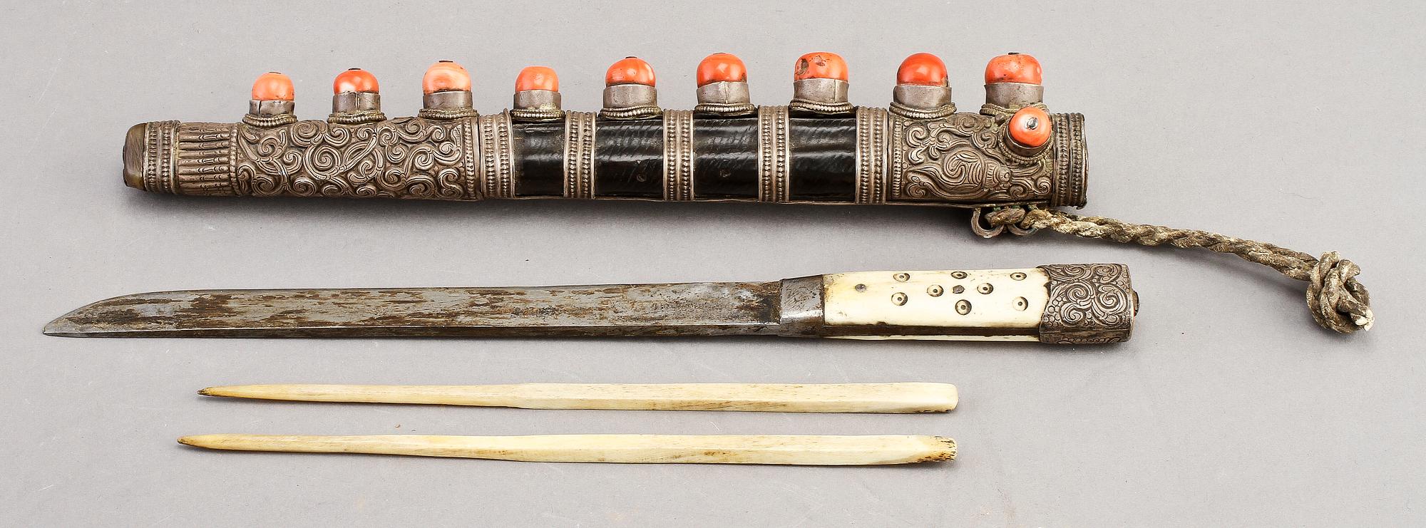 RESEBESTICK, orientaliska, 1800/1900-tal.