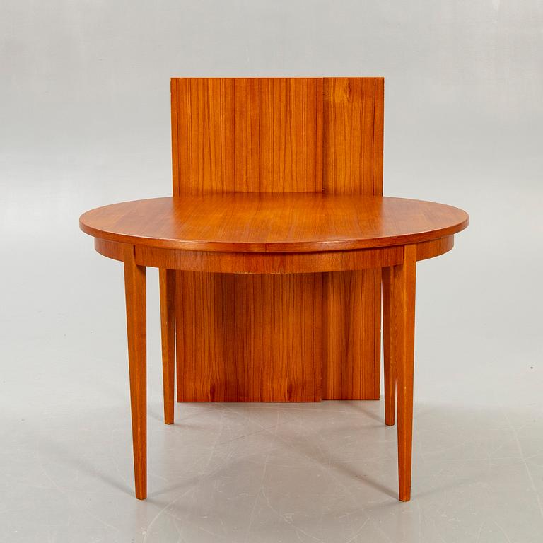 A 1960s teak table.