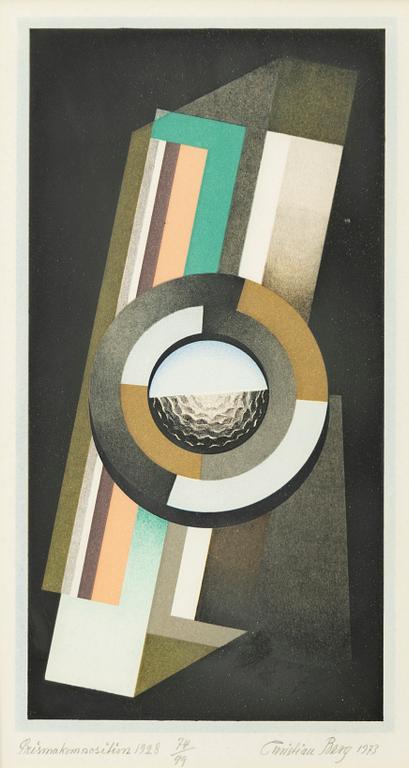 Christian Berg, "Prismakomposition 1928".