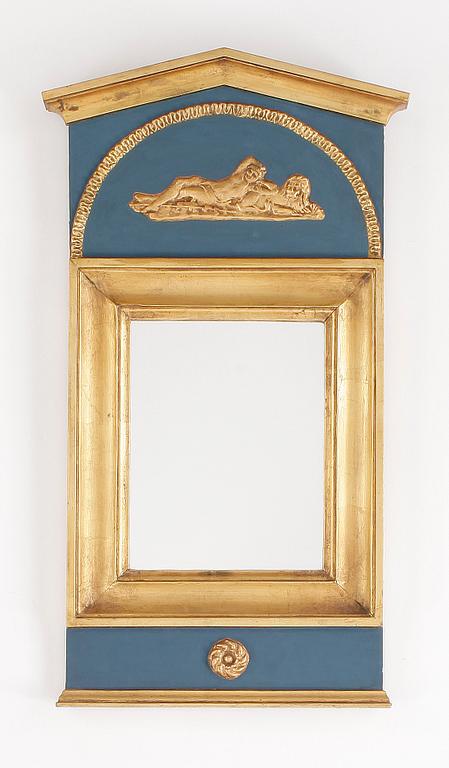 SPEGEL, empire, med Västerås hallstämpel, 1827.