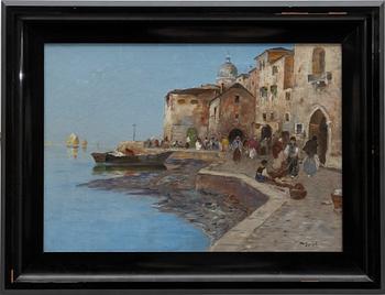 Wilhelm von Gegerfelt, Canal, Venice.