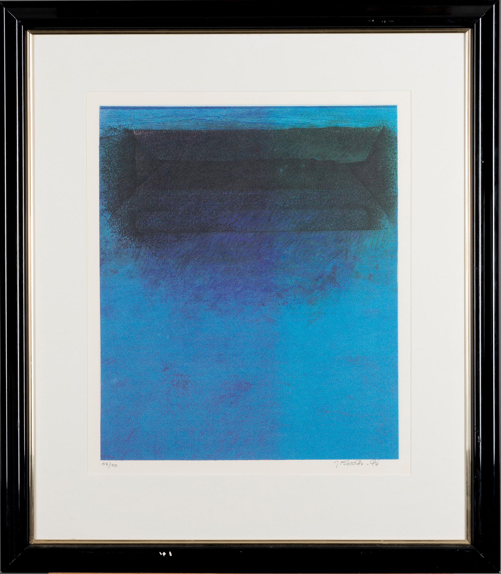 JUHA SOISALO, litografi, signerad, daterad -97 och numrerad 47/100.