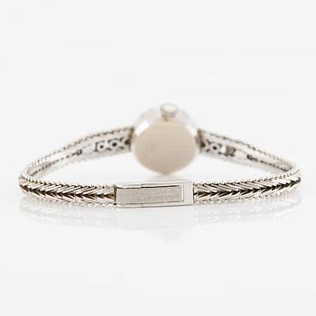 Pagy, armbandsur, 18K vitguld med diamanter, 17 mm.