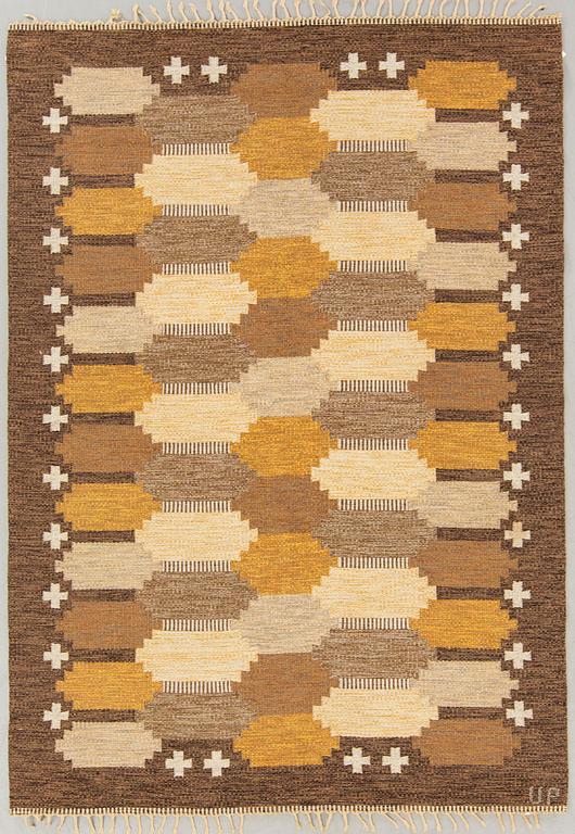 MATTA, rölakan, signerad UP, (Ulla Parkdal), ca 245x169 cm.