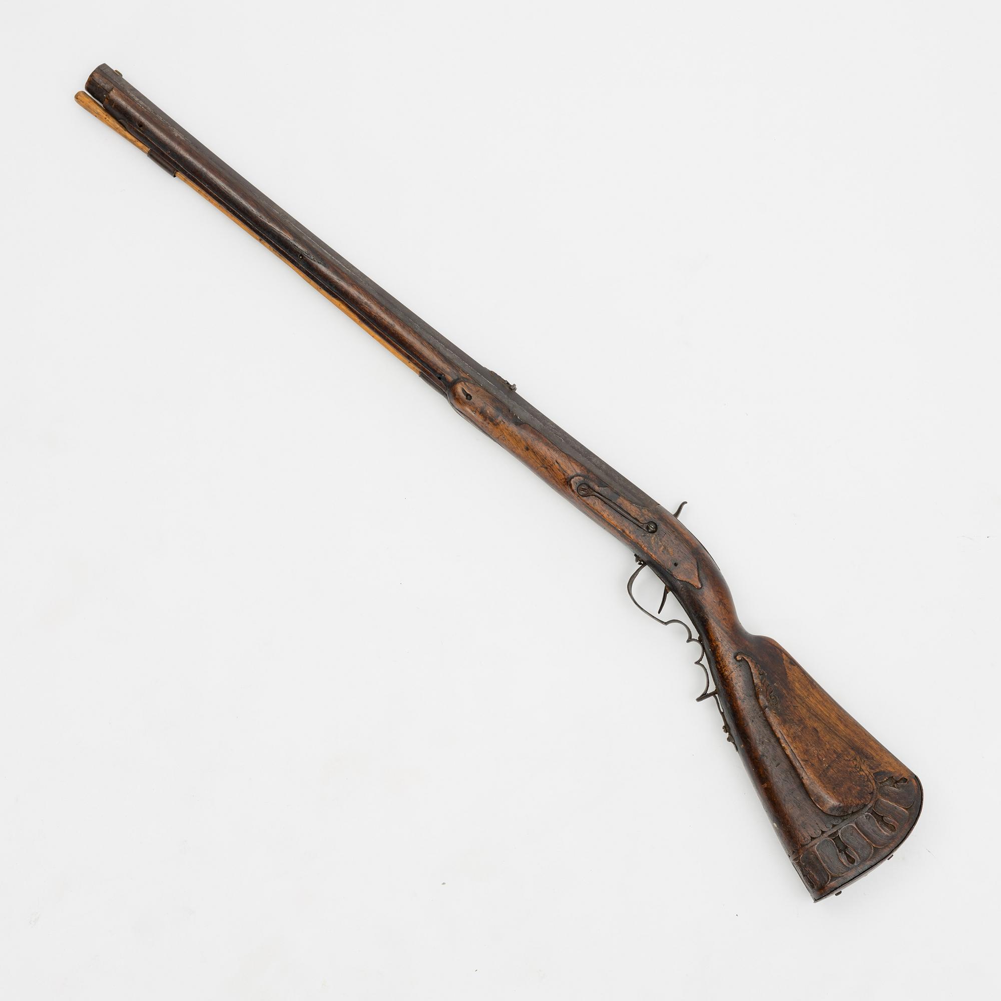 A percussion gun, early 19th Century.