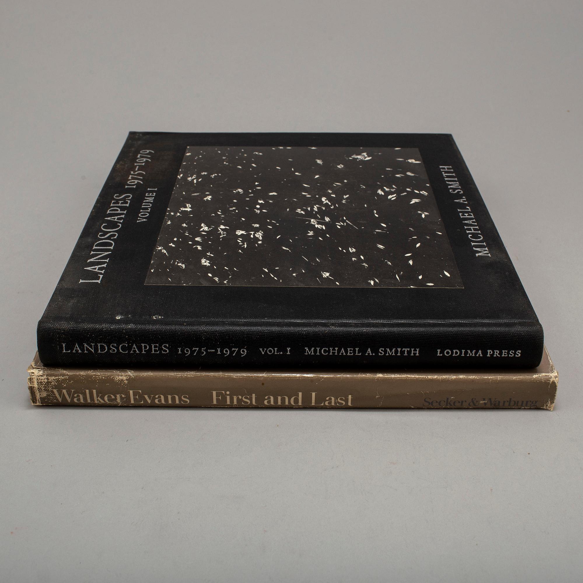 PHOTOBOOKS, 2, Walker Evans Michael A. Smith.