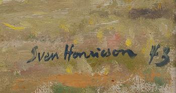 SVEN HENRICSON, olja på duk, signerad och daterad -43.