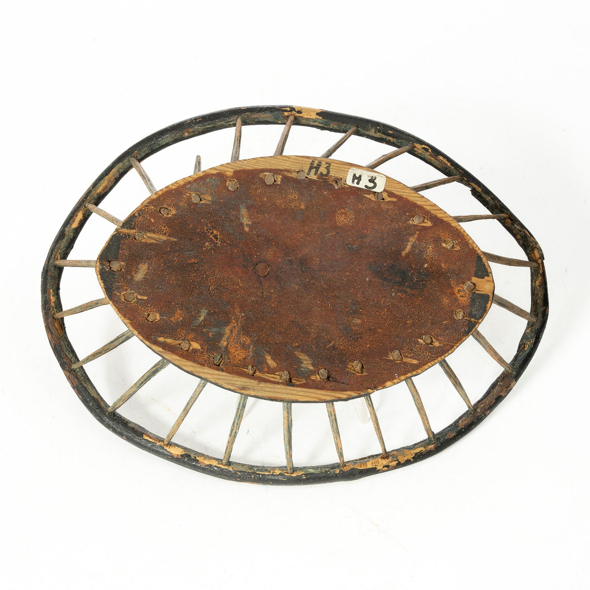 Pine basket, folk art, Jämtland, 19th century.