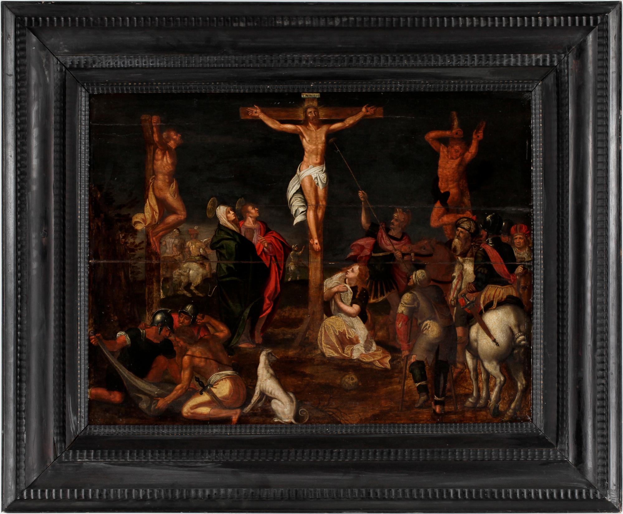 FLAMLÄNDSK SKOLA, parketterad pannå, 1500-talets slut.