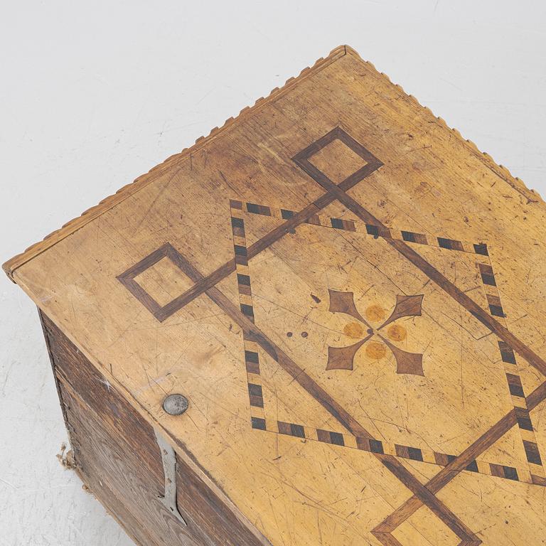 A South German late renaissance chest, 17th century.