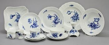 SERVIS, "Blå Blomst", Royal Copenhagen, 1900-talets andra hälft.