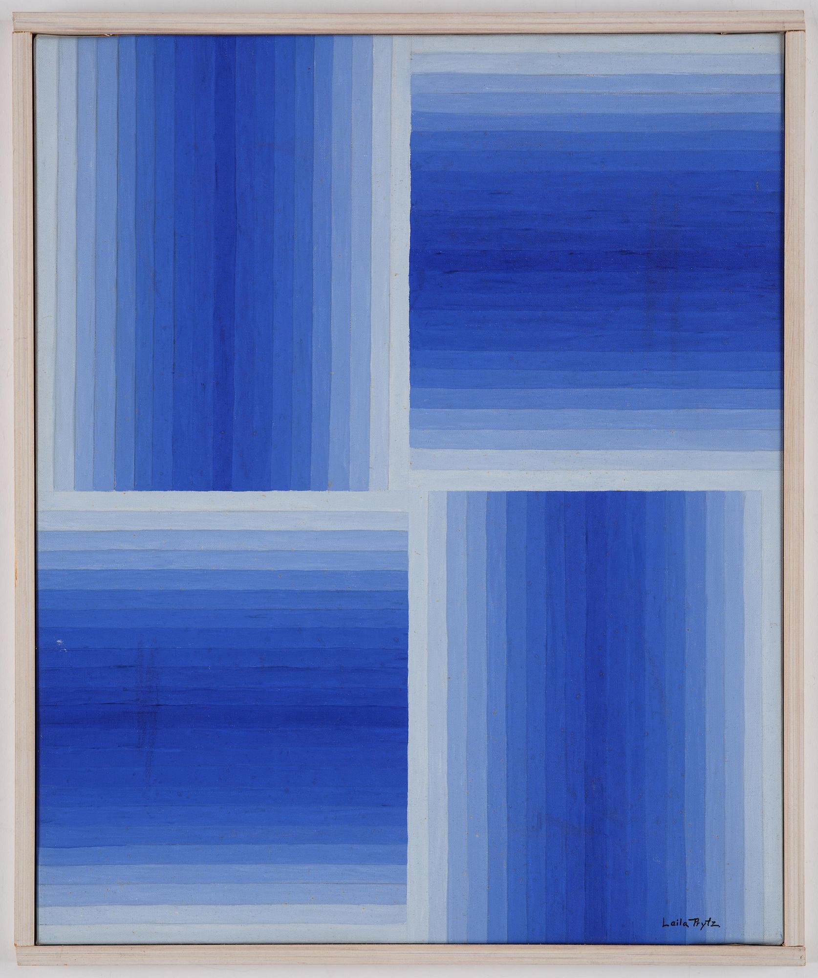 Laila Prytz, "Variationer i ultramarin".