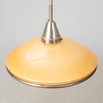 Otto Müller, Ceiling lamp, "Sistrah pendant", Megaphos, first half of the 20th century.