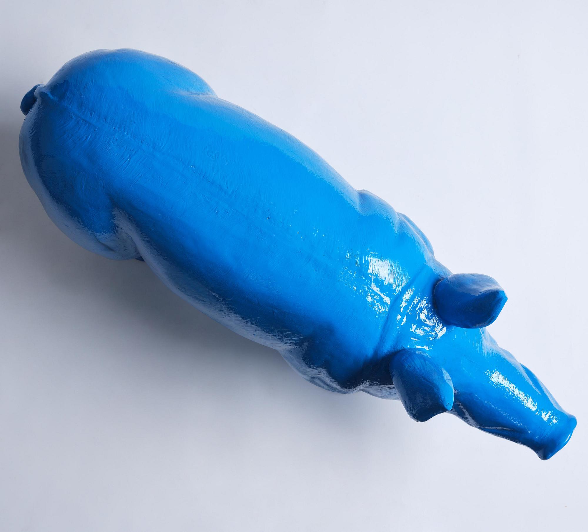 William Sweetlove, "Cloned blue father pig" (Blue).