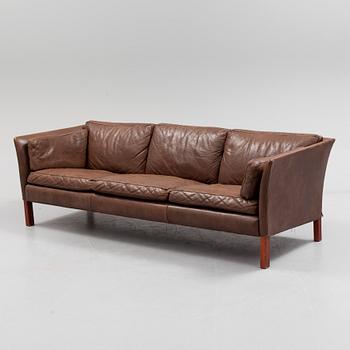 ARNE NORELL, a 'Cromwell' leather upholstered sofa from Norell Möbel.