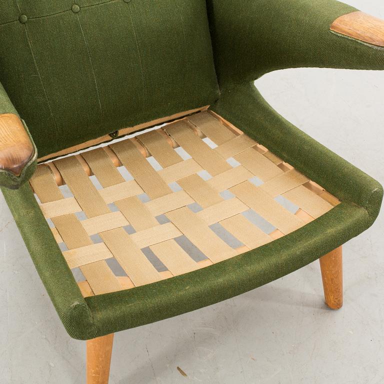 HANS J WEGNER, fåtölj "Bamse", AP-stolen, Danmark 1960-tal.