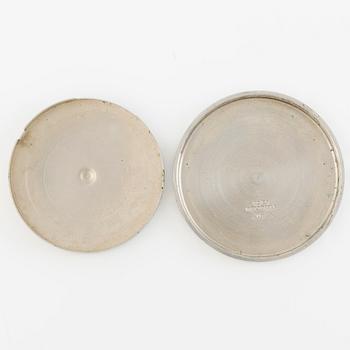 Lemania, Tg 195, "Three crowns", chronograph, wristwatch, 40 mm.