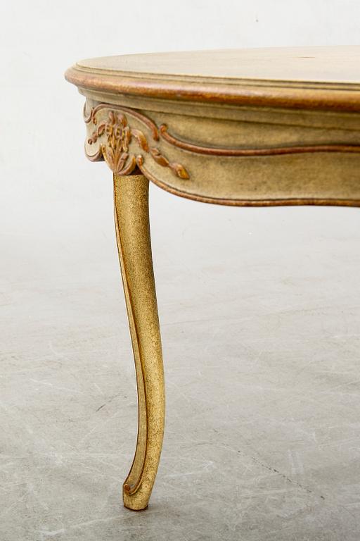 A mid 20th century Louis XV-style table from Paoletti, Firenze Italy.