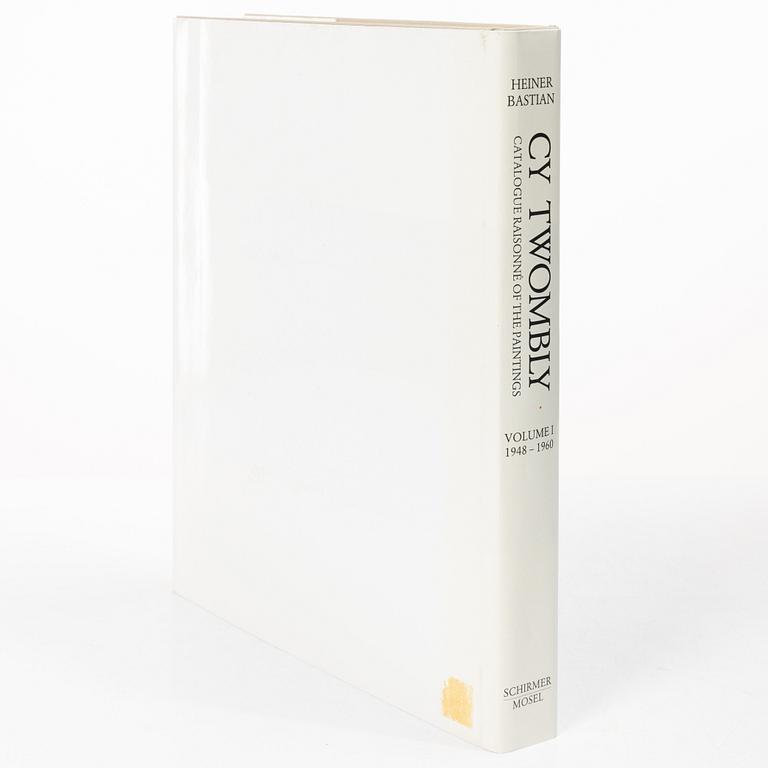 Cy Twombly, Book, Catalogue of the Paintings, Volume I, 1948–1960. Schirmer/Mosel, Munich, October 1992.