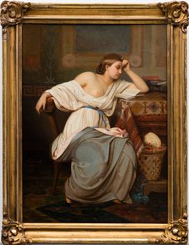 AUGUSTE TOULMOUCHE, "Läsande kvinna".