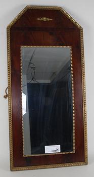 SPEGEL, Karl Johanstil, mahogny.