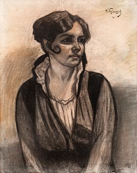 605. Nikolai Efimovich Kuznetsov, TAITEILIJAN VAIMO, MARIA.