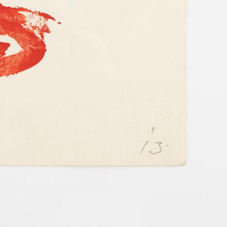 Carl Fredrik Reuterswärd, Untitled.