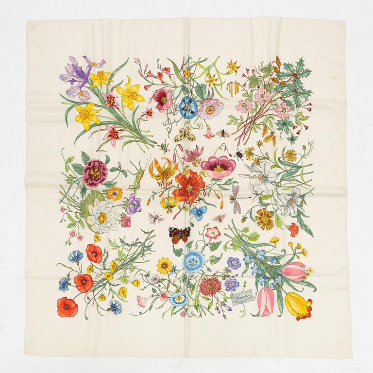 Gucci, scarf, "Flora", 1960-tal.