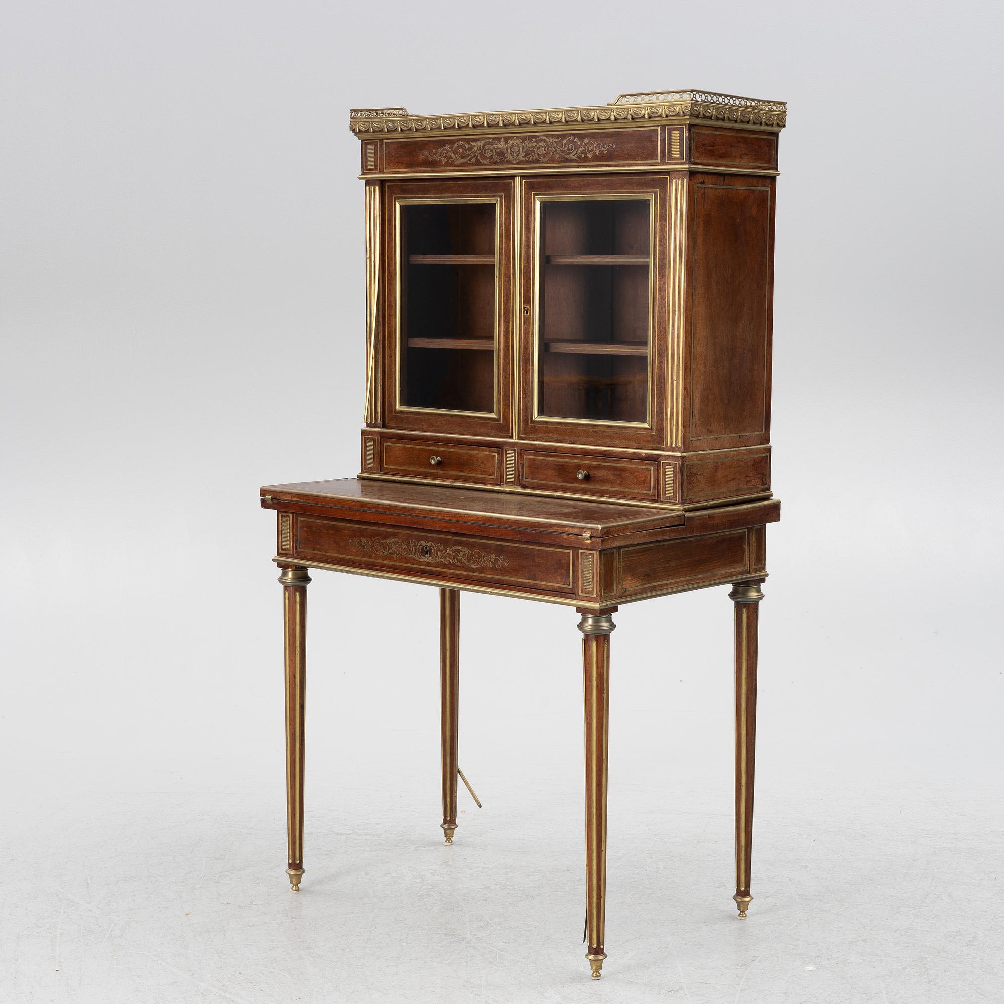 A presumably Russian  Jacob-style bonheur du jour, late 19th century.