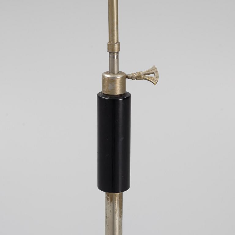 Erik Tidstrand, a floor lamp, model "28604", Nordiska Kompaniet, 1930s.