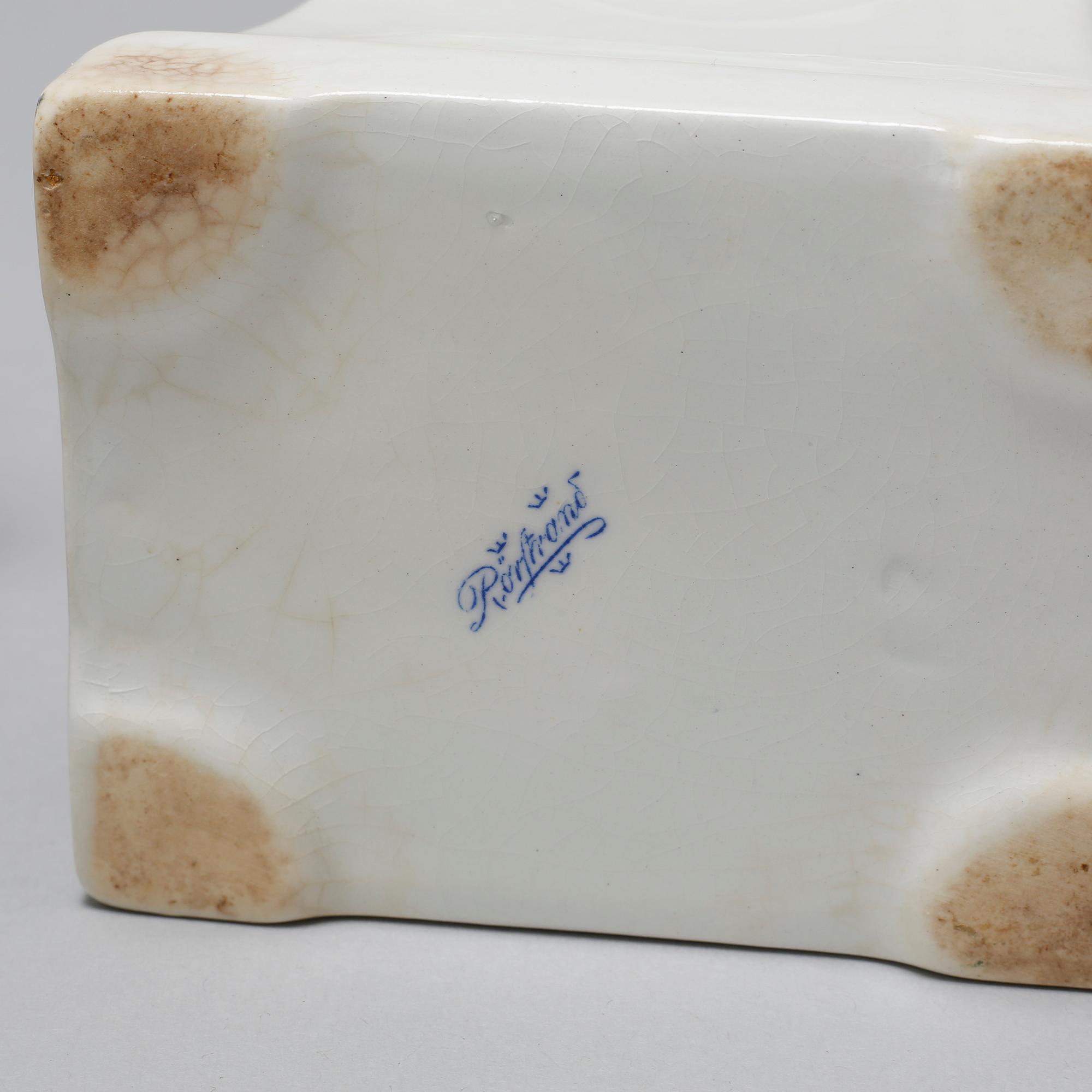SPECERIBURKAR/KRYDDUPPSATS, 13 st, "Blåklocka", Rörstrand, i produktion 1923-1930-tal.