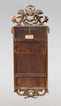 SPEGEL, gustaviansk, IÅ Johan Åkerblad, spegelmakare i Stockholm, 1728-1799.