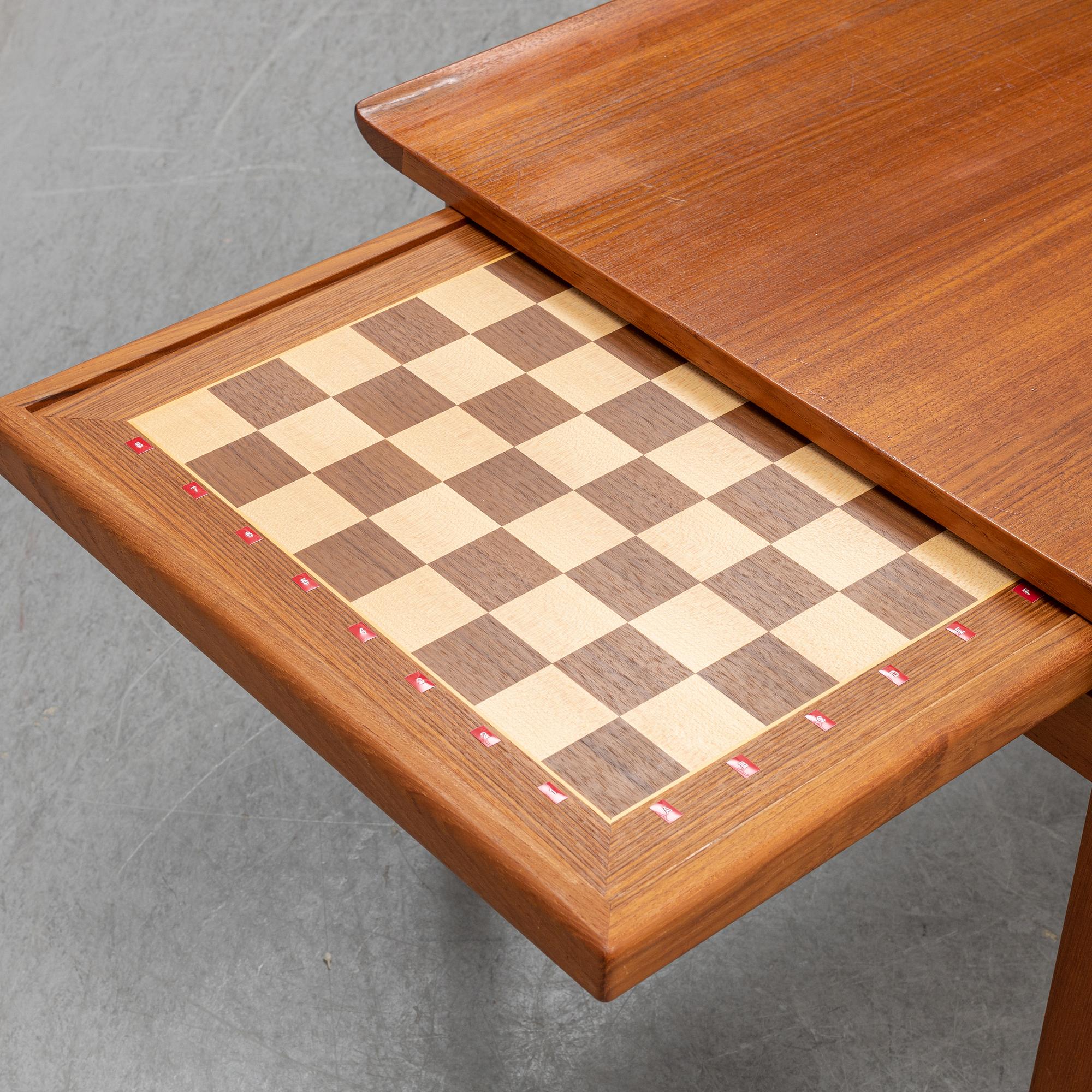 A teak coffee table by Tove & Edvard Kindt-Larsen, Seffle, 1960's.