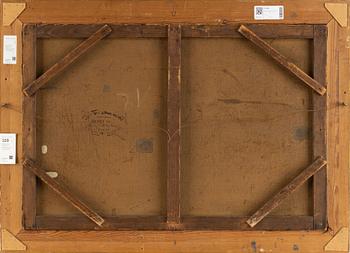 Victor Edouard Adam, olja på duk, signerad och daterad 1887,