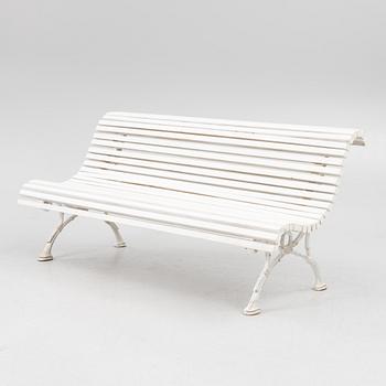 Garden sofa, early 20th century.